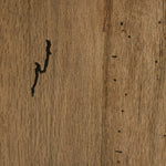 Made from thick-cut oak veneer with a faux rustic finish made to emulate wormwood, this spacious media console features a pedestal base and dovetail joinery detailing.As lovers of organic modern materials at Amethyst, we love the optimistic inspired Abaso Media Console - Rustic Wormwood Oak. Amethyst Home provides interior design, new home construction design consulting, vintage area rugs, and lighting in the Omaha metro area.