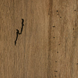 Made from thick-cut oak veneer with a faux rustic finish made to emulate wormwood, this spacious media console features a pedestal base and dovetail joinery detailing.As lovers of organic modern materials at Amethyst, we love the optimistic inspired Abaso Media Console - Rustic Wormwood Oak. Amethyst Home provides interior design, new home construction design consulting, vintage area rugs, and lighting in the Omaha metro area.