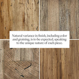 Made from thick-cut oak veneer with a faux rustic finish made to emulate wormwood, this spacious media console features a pedestal base and dovetail joinery detailing.As lovers of organic modern materials at Amethyst, we love the optimistic inspired Abaso Media Console - Rustic Wormwood Oak. Amethyst Home provides interior design, new home construction design consulting, vintage area rugs, and lighting in the San Diego metro area.