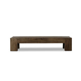 Made from thick-cut oak veneer with a rustic ebony finish, this large rectangular coffee table features chunky squared legs and dovetail joinery detailing.As fans of modern materials at Amethyst, we love the optimistic inspired Abaso Rectangular Coffee Table - Ebony Rustic Wormwood Oak. Amethyst Home provides interior design, new home construction design consulting, vintage area rugs, and lighting in the Calabasas metro area.