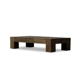 Made from thick-cut oak veneer with a rustic ebony finish, this large rectangular coffee table features chunky squared legs and dovetail joinery detailing.As fans of modern materials at Amethyst, we love the optimistic inspired Abaso Rectangular Coffee Table - Ebony Rustic Wormwood Oak. Amethyst Home provides interior design, new home construction design consulting, vintage area rugs, and lighting in the Tampa metro area.