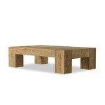 Made from thick-cut oak veneer with a faux rustic finish made to emulate wormwood, this large, rectangular coffee table features chunky squared legs and dovetail joinery detailing.As fans of modern style at Amethyst, we love the nature inspired Abaso Rectangular Coffee Table - Rustic Wormwood Oak. Amethyst Home provides interior design, new home construction design consulting, vintage area rugs, and lighting in the Portland metro area.