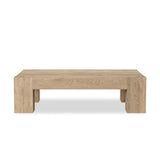 Made from thick-cut oak veneer with a faux rustic finish made to emulate wormwood, this large, rectangular coffee table features chunky squared legs and dovetail joinery detailing.As enthusiasts of natural materials at Amethyst, we love the optimistic inspired Abaso Rectangular Coffee Table - Whitewash Rustic Wormwood Oak. Amethyst Home provides interior design, new home construction design consulting, vintage area rugs, and lighting in the Kansas City metro area.