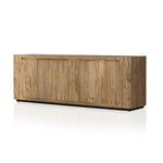 Made from thick-cut oak veneer with a faux rustic finish made to emulate wormwood, this low, large-scale sideboard features chunky squared legs and dovetail joinery detailing.As lovers of modern materials at Amethyst, we love the nature inspired Abaso Sideboard - Rustic Wormwood Oak. Amethyst Home provides interior design, new home construction design consulting, vintage area rugs, and lighting in the Kansas City metro area.