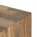Made from thick-cut oak veneer with a faux rustic finish made to emulate wormwood, this low, large-scale sideboard features chunky squared legs and dovetail joinery detailing.As lovers of modern materials at Amethyst, we love the nature inspired Abaso Sideboard - Rustic Wormwood Oak. Amethyst Home provides interior design, new home construction design consulting, vintage area rugs, and lighting in the Laguna Beach metro area.