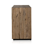 Made from thick-cut oak veneer with a faux rustic finish made to emulate wormwood, this low, large-scale sideboard features chunky squared legs and dovetail joinery detailing.As lovers of modern materials at Amethyst, we love the nature inspired Abaso Sideboard - Rustic Wormwood Oak. Amethyst Home provides interior design, new home construction design consulting, vintage area rugs, and lighting in the Seattle metro area.