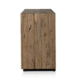 Made from thick-cut oak veneer with a faux rustic finish made to emulate wormwood, this low, large-scale sideboard features chunky squared legs and dovetail joinery detailing.As lovers of modern materials at Amethyst, we love the nature inspired Abaso Sideboard - Rustic Wormwood Oak. Amethyst Home provides interior design, new home construction design consulting, vintage area rugs, and lighting in the Seattle metro area.