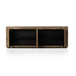Made from thick-cut oak veneer with a faux rustic finish made to emulate wormwood, this low, large-scale sideboard features chunky squared legs and dovetail joinery detailing.As lovers of modern materials at Amethyst, we love the nature inspired Abaso Sideboard - Rustic Wormwood Oak. Amethyst Home provides interior design, new home construction design consulting, vintage area rugs, and lighting in the Tampa metro area.