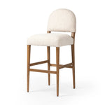 Featuring Abilene Somerton Ash Bar + Counter Stool by Four Hands at Amethyst Home. A heritage design gets a modern twist. Simple tapered legs of warm oak mark this dining room chair's traditional form, while an arched seat back with off-white upholstery updates this comfortable seating style, perfectly sized for the counter. Performance fabrics are speciall. Amethyst Home provides interior design, new home construction design consulting, vintage area rugs, and lighting in the Charlotte metro area.
