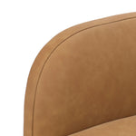 Plush top-grain leather and soft, rounded elements make for a comfortable sit. The oversized desk chair’s simplified tufting adds texture and visual movement to your office. A height-adjustable 360-degree swivel base with casters allows for easy accommodation. Amethyst Home provides interior design, new home construction design consulting, vintage area rugs, and lighting in the Charlotte metro area.