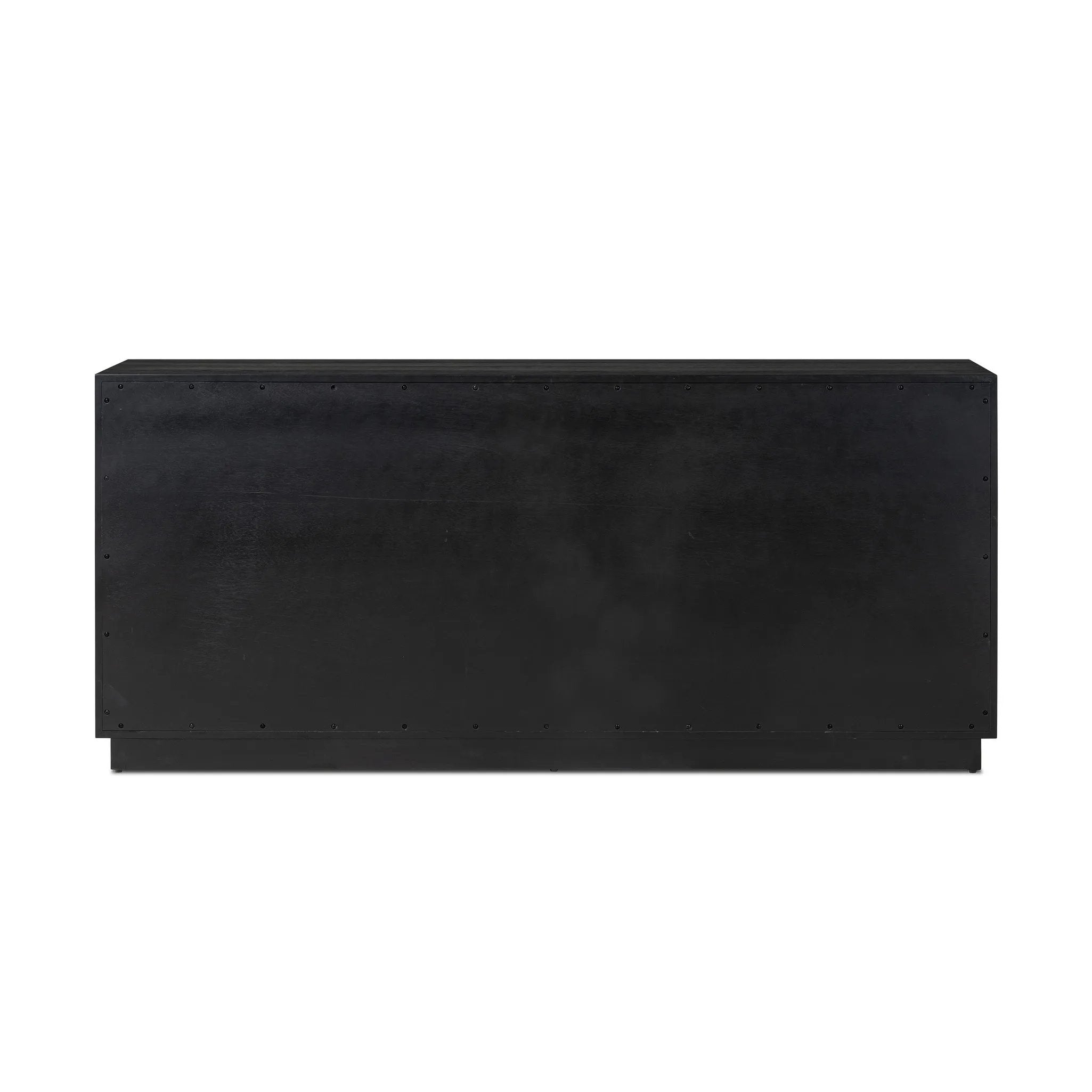 Featuring Adolfo Modern Black Ash 6 Drawer Dresser by Four Hands at Amethyst Home. Beautifully minimalist. A six-drawer dresser made from black-finished ash  features long, linear bronzed hardware for a smooth, clean look.Overall Dimensions: 72.00"w x 21.50"d x 32.25"hWeight : 306.44 lbsMaterials: Ash Veneer, Solid Ash. Amethyst Home provides interior design, new home construction design consulting, vintage area rugs, and lighting in the Salt Lake City metro area.
