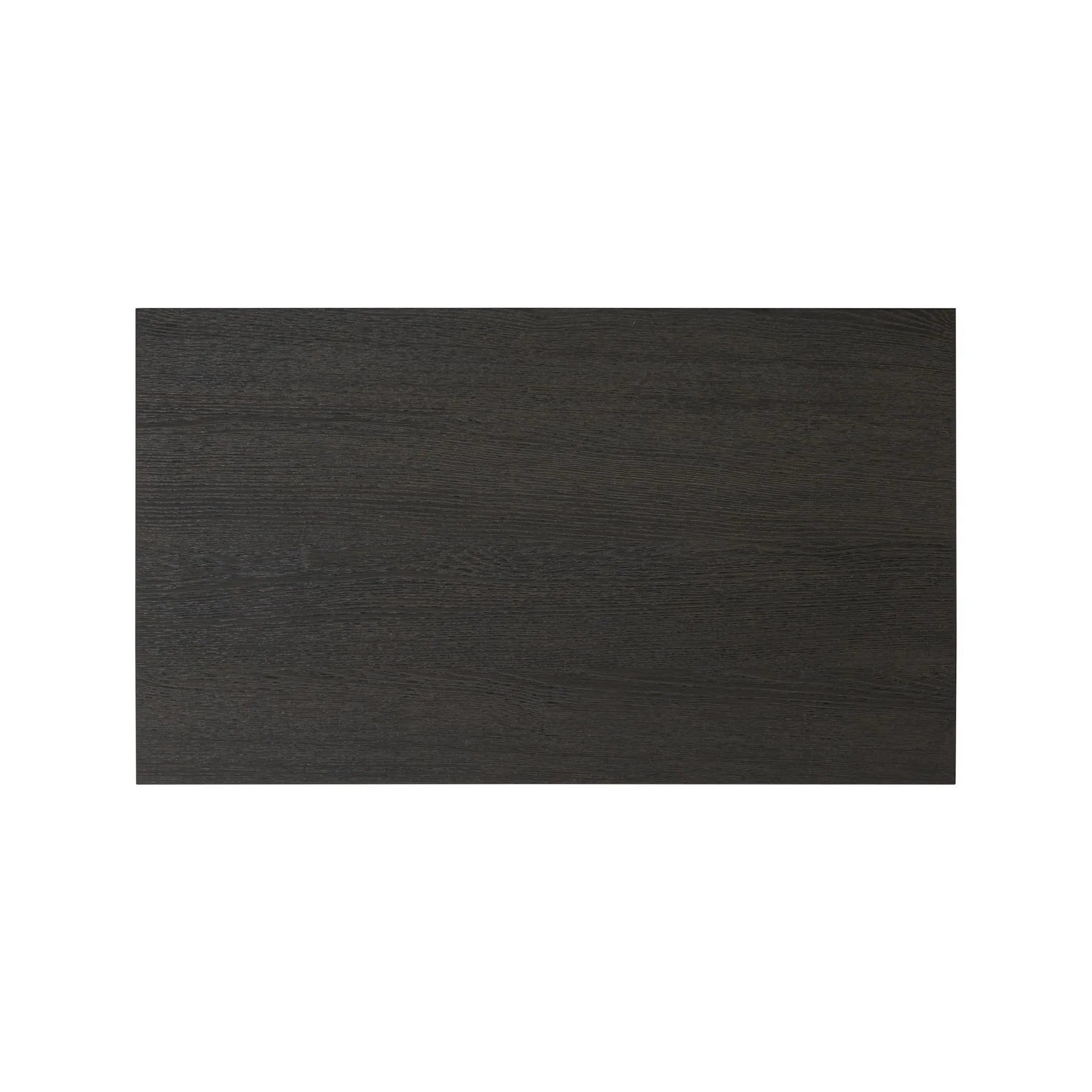 Featuring Adolfo Modern Black Ash Nightstand by Four Hands at Amethyst Home. Beautifully minimalist. A three-drawer dresser made from black-finished ash  features long, linear bronzed hardware for a smooth, clean look.Overall Dimensions: 32.00"w x 20.50"d x 26.25"hWeight : 114.64 lbsMaterials: Ash Veneer, Solid Ash. Amethyst Home provides interior design, new home construction design consulting, vintage area rugs, and lighting in the San Diego metro area.