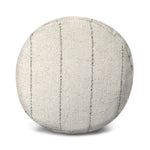 Breezy Italian linen with simple, tonal stripes add a hint of the Mediterranean to your outdoor setup. Cover or store the pillow cover inside during inclement weather and when not in use.As lovers of modern design at Amethyst, we love the warm modern inspired Aldama Outdoor Bolster Pillow - 20"x8". Amethyst Home provides interior design, new home construction design consulting, vintage area rugs, and lighting in the Kansas City metro area.