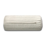 Breezy Italian linen with simple, tonal stripes add a hint of the Mediterranean to your outdoor setup. Cover or store the pillow cover inside during inclement weather and when not in use.As lovers of modern design at Amethyst, we love the warm modern inspired Aldama Outdoor Bolster Pillow - 20"x8". Amethyst Home provides interior design, new home construction design consulting, vintage area rugs, and lighting in the Park City metro area.