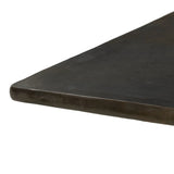 This bistro-sized outdoor table features a pedestal-style base with a reeded bronze finish, adding dimension that catches the light. Cover or store inside during inclement weather and when not in use.As enthusiasts of clean materials at Amethyst, we love the designer inspired Althea Outdoor Dining Table-38" - Textured Bronze Aluminum. Amethyst Home provides interior design, new home construction design consulting, vintage area rugs, and lighting in the Seattle metro area.