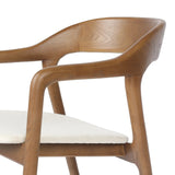 Make it monochromatic. Inspired by simple Scandinavian styling, solid ash forms a shapely open frame for top-grain leather seating Amethyst Home provides interior design, new home construction design consulting, vintage area rugs, and lighting in the Boston metro area.