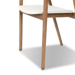 Make it monochromatic. Inspired by simple Scandinavian styling, solid ash forms a shapely open frame for top-grain leather seating Amethyst Home provides interior design, new home construction design consulting, vintage area rugs, and lighting in the Scottsdale metro area.