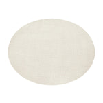 Uniquely made from ivory-painted linen, a beautifully curved nightstand shapes four drawers for generous bedside storage Amethyst Home provides interior design, new home construction design consulting, vintage area rugs, and lighting in the San Diego metro area.