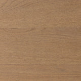Crafted from sandy solid oak in a waterfall silhouette, this dresser adds a touch of contemporary simplicity to your bedroom. A bullnose edge and oval iron drawer pulls add variety.As lovers of natural design at Amethyst, we love the designer inspired Analisa 6 Drawer Dresser - Sandy Oak. Amethyst Home provides interior design, new home construction design consulting, vintage area rugs, and lighting in the Alpharetta metro area.