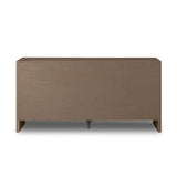 Crafted from sandy solid oak in a waterfall silhouette, this dresser adds a touch of contemporary simplicity to your bedroom. A bullnose edge and oval iron drawer pulls add variety.As lovers of natural design at Amethyst, we love the designer inspired Analisa 6 Drawer Dresser - Sandy Oak. Amethyst Home provides interior design, new home construction design consulting, vintage area rugs, and lighting in the Laguna Beach metro area.