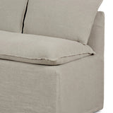Featuring Andre Broadway Stone Slipcover Dining Banquette by Four Hands at Amethyst Home. The Andre Dining Banquette combines elegant design with comfortable seating. Its Broadway Stone slipcover adds a touch of sophistication and can easily be removed for cleaning. Perfect for hosting guests or family meals.
Overall Dimensions: 80.0" L x 104.0 " W x 33.5" H
C. Amethyst Home provides interior design, new home construction design consulting, vintage area rugs, and lighting in the Austin metro area.