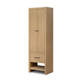 Slim format bath storage designed for towels, toiletries and more. Pair with a bath vanity for extended storage or as a narrow cabinet in any space.As enthusiasts of wabi sabi design at Amethyst, we love the optimistic inspired Anthem Bath Storage - Satin Light Wash Oak - Satin Light Wash Oak Veneer. Amethyst Home provides interior design, new home construction design consulting, vintage area rugs, and lighting in the Des Moines metro area.