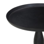 Style this small-scale end table next to any accent chair for a handy extra surface for your favorite drink or book. Made fro