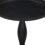 Style this small-scale end table next to any accent chair for a handy extra surface for your favorite drink or book. Made fro