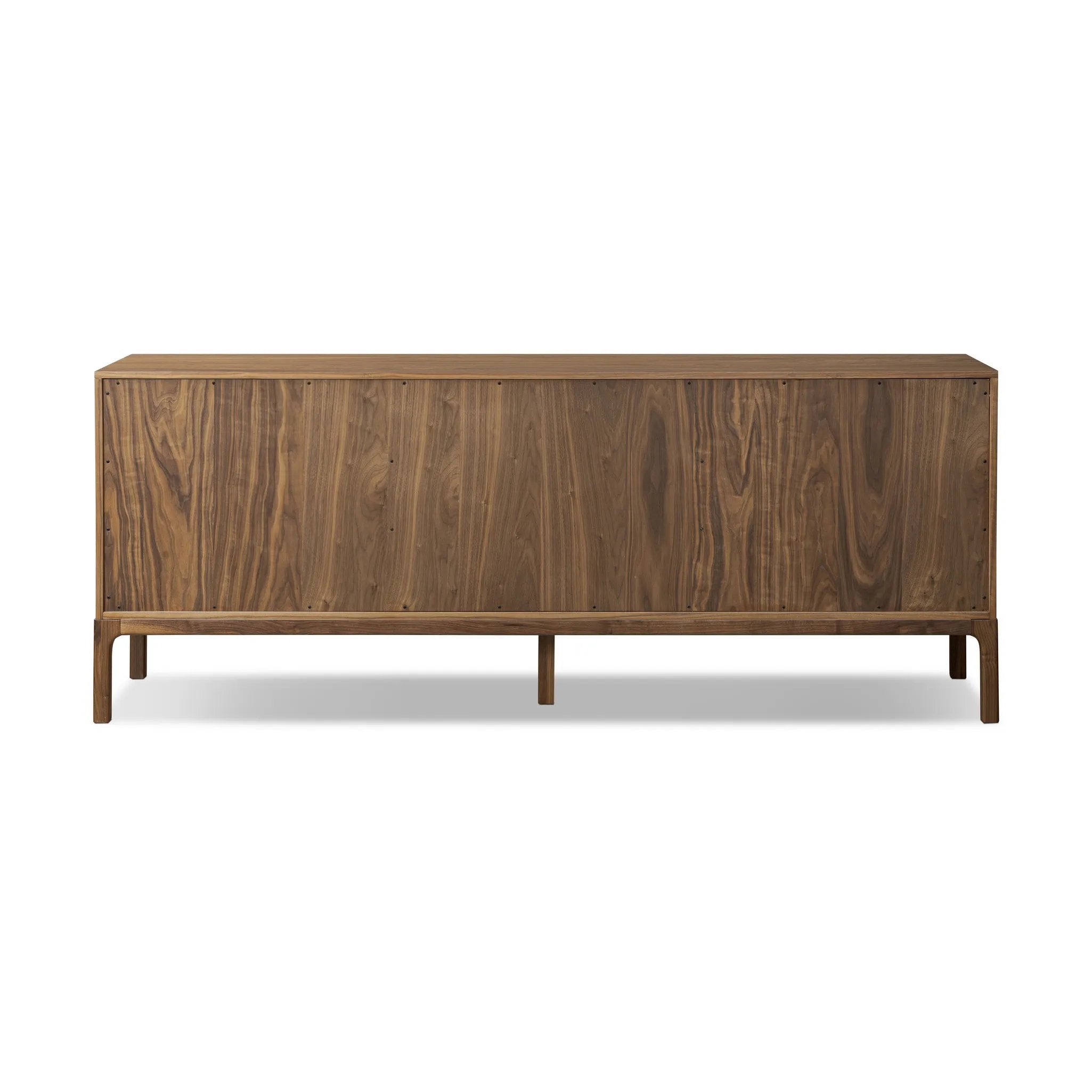 Featuring Arturo Natural Walnut Veneer 9 Drawer Dresser by Four Hands at Amethyst Home. Inspired by campaign-style furniture of the 1800s — packable pieces first designed for traveling military use — a simply shaped dresser of natural walnut features a subtly inset top and rounded legs, finished with wooden hardware. This item has been modified to comp. Amethyst Home provides interior design, new home construction design consulting, vintage area rugs, and lighting in the Salt Lake City metro area.