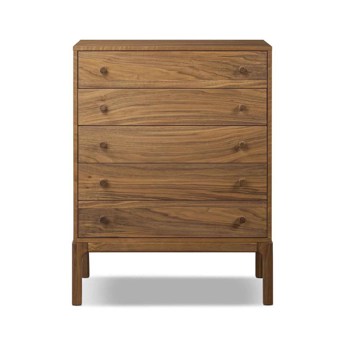 Arturo Natural Walnut Veneer Chest | ready to ship!