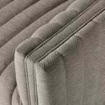 Featuring Augustine Casa Grey Outdoor Sofa-97" by Four Hands at Amethyst Home. A dramatically channeled outdoor sofa with subtly textured upholstery for a clean, inviting look. Cover or store indoors during inclement weather and when not in use.Overall Dimensions: 95.75"w x 35.50"d x 26.75"hWeight : 108.25 lbsMaterials: 100% Olefin, Aluminum, 91% Polyureth. Amethyst Home provides interior design, new home construction design consulting, vintage area rugs, and lighting in the Des Moines metro area.