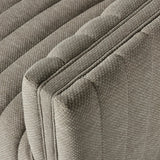Featuring Augustine Casa Grey Outdoor Sofa-97" by Four Hands at Amethyst Home. A dramatically channeled outdoor sofa with subtly textured upholstery for a clean, inviting look. Cover or store indoors during inclement weather and when not in use.Overall Dimensions: 95.75"w x 35.50"d x 26.75"hWeight : 108.25 lbsMaterials: 100% Olefin, Aluminum, 91% Polyureth. Amethyst Home provides interior design, new home construction design consulting, vintage area rugs, and lighting in the Des Moines metro area.