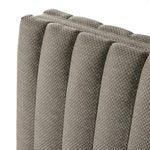 Featuring Augustine Casa Grey Outdoor Sofa-97" by Four Hands at Amethyst Home. A dramatically channeled outdoor sofa with subtly textured upholstery for a clean, inviting look. Cover or store indoors during inclement weather and when not in use.Overall Dimensions: 95.75"w x 35.50"d x 26.75"hWeight : 108.25 lbsMaterials: 100% Olefin, Aluminum, 91% Polyurethane F. Amethyst Home provides interior design, new home construction design consulting, vintage area rugs, and lighting in the Miami metro area.
