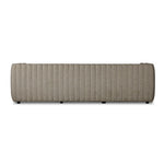 Featuring Augustine Casa Grey Outdoor Sofa-97" by Four Hands at Amethyst Home. A dramatically channeled outdoor sofa with subtly textured upholstery for a clean, inviting look. Cover or store indoors during inclement weather and when not in use.Overall Dimensions: 95.75"w x 35.50"d x 26.75"hWeight : 108.25 lbsMaterials: 100% Olefin, Aluminum, 91% Polyurethan. Amethyst Home provides interior design, new home construction design consulting, vintage area rugs, and lighting in the Portland metro area.