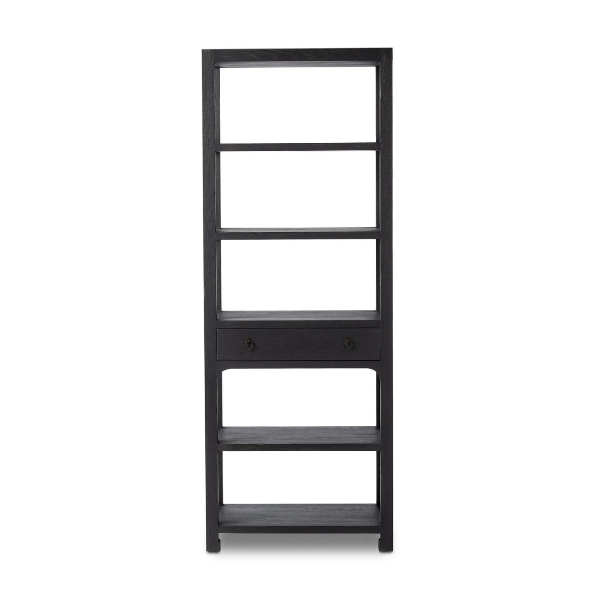 Avedon Bookcase - Aged Black Oak | ready to ship!