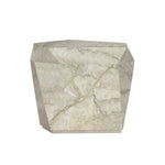 Finished in a unique sage green, a modern-minded end table of solid marble makes quite the statement in any space. Faceted for an extra angular look.As enthusiasts of luxe aesthetics at Amethyst, we love the warm modern inspired Basett End Table - Sage Green Marble. Amethyst Home provides interior design, new home construction design consulting, vintage area rugs, and lighting in the Seattle metro area.