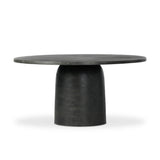 Featuring Basil Aged Grey Outdoor Dining Table by Four Hands at Amethyst Home. This Basil Aged Grey Outdoor Dining Table offers a stylish and durable outdoor dining solution for your space. Crafted with a beautiful aged grey finish, this dining table is not only visually appealing but also able to withstand the elements. With its sturdy construction, it is pe. Amethyst Home provides interior design, new home construction design consulting, vintage area rugs, and lighting in the Houston metro area.