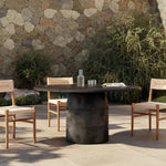 Featuring Basil Aged Grey Outdoor Dining Table by Four Hands at Amethyst Home. This Basil Aged Grey Outdoor Dining Table offers a stylish and durable outdoor dining solution for your space. Crafted with a beautiful aged grey finish, this dining table is not only visually appealing but also able to withstand the elements. With its sturdy construction, it is perf. Amethyst Home provides interior design, new home construction design consulting, vintage area rugs, and lighting in the Omaha metro area.