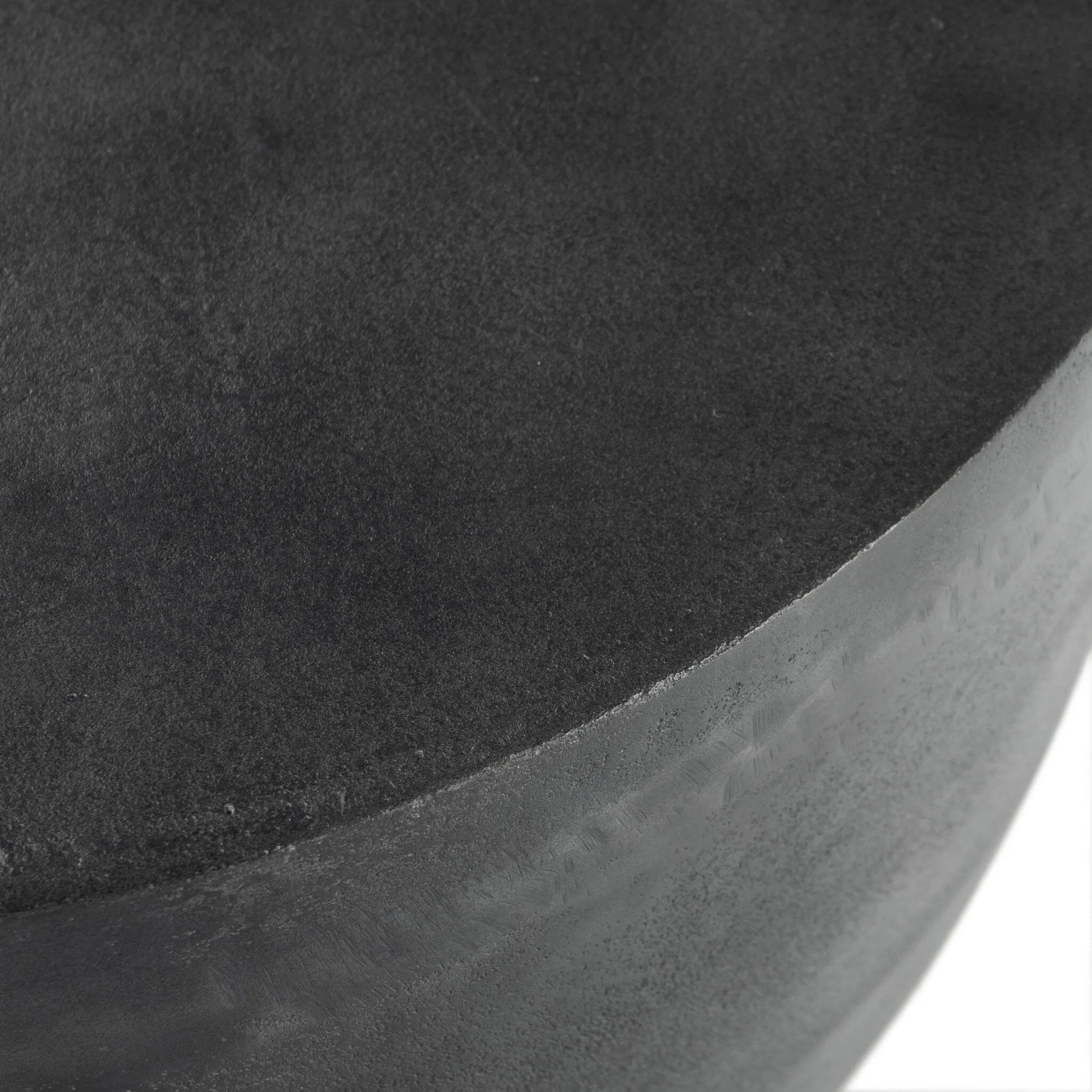 An aged grey finish highlights aluminum's natural depth, for a sleek, simple look with implied movement. Stylish indoors or out. Cover or store indoors during inclement weather and when not in use.As lovers of wabi sabi style at Amethyst, we love the warm modern inspired Basil Outdoor End Table - Aged Grey. Amethyst Home provides interior design, new home construction design consulting, vintage area rugs, and lighting in the Houston metro area.