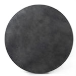 An aged grey finish highlights aluminum's natural depth, for a sleek, simple look with implied movement. Stylish indoors or out. Cover or store indoors during inclement weather and when not in use.As lovers of wabi sabi style at Amethyst, we love the warm modern inspired Basil Outdoor End Table - Aged Grey. Amethyst Home provides interior design, new home construction design consulting, vintage area rugs, and lighting in the Winter Garden metro area.