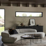 Featuring Belen Thames Coal 2Pc Sectional by Four Hands at Amethyst Home. Transform your living space with the Belen Thames Coal 2 Piece Sectional. This sleek and modern sectional provides ample seating and comfort, perfect for entertaining guests or just relaxing at home. 
Overall Dimensions: 59.0" L x 139.5 " W x 26.0" H
Collection: GraysonColors: Thames Coal. Amethyst Home provides interior design, new home construction design consulting, vintage area rugs, and lighting in the Miami metro area.