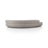 Featuring Belen Thames Coal 2Pc Sectional by Four Hands at Amethyst Home. Transform your living space with the Belen Thames Coal 2 Piece Sectional. This sleek and modern sectional provides ample seating and comfort, perfect for entertaining guests or just relaxing at home. 
Overall Dimensions: 59.0" L x 139.5 " W x 26.0" H
Collection: GraysonColors: Thames. Amethyst Home provides interior design, new home construction design consulting, vintage area rugs, and lighting in the Washington metro area.