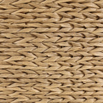 For a casual, coastal vibe, this outdoor chair takes on the classic slipper silhouette with added dimension and movement atop a 360-swivel base. It's all about the heavy braided weave technique: Faux banana leaf comes together in a mix of weave formats for added visual interest, finishing with a cord wrap detail on the arms. Amethyst Home provides interior design, new home construction design consulting, vintage area rugs, and lighting in the Seattle metro area.