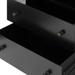 As enthusiasts of organic modern aesthetics at Amethyst, we love the nature inspired Belmont 2 Drawer Nightstand. This item pairs well with other brands such as Verellen and is perfect for minimalist homes Amethyst Home provides interior design, new home construction design consulting, vintage area rugs, and lighting in the Boston metro area.