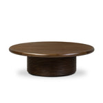 With soft, contemporary shaping, this coffee table crafted of spiced oak features stacked, channeled reeding on the base for a look of fluid movement.As lovers of clean aesthetics at Amethyst, we love the nature inspired Benny Coffee Table - Spiced Oak. This item pairs well with other brands such as Verellen and is perfect for wabi sabi homes Amethyst Home provides interior design, new home construction design consulting, vintage area rugs, and lighting in the Salt Lake City metro area.