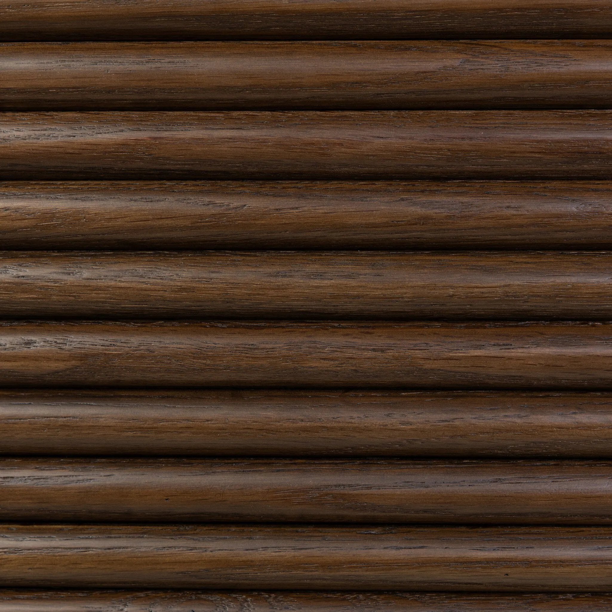 Inspired by aerodynamic-inspired Streamline Moderne style, stacked scalloped reeding wraps this spiced oak nightstand. The result: a beautifully rhythmic, repeated look. With integrated hardware for a clean finish.As lovers of modern aesthetics at Amethyst, we love the warm modern inspired Benny Nightstand - Spiced Oak Veneer. Amethyst Home provides interior design, new home construction design consulting, vintage area rugs, and lighting in the Winter Garden metro area.