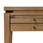 Featuring Bergstrom Warm Natural Oak Veneer Desk by Four Hands at Amethyst Home. Warm up your workspace with this light-finished writing desk of rich character oak. Tapered legs and subtle corner relief details create a simplified look that complements a home office or flex space. Complete with thoughtful touches like built-in cord management, a flip-top o. Amethyst Home provides interior design, new home construction design consulting, vintage area rugs, and lighting in the Scottsdale metro area.