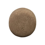 For an extra seat or propped feet, this welcoming ottoman features a subtly tapered shape and a rounded base with bun feet beneath. Crafted from almond-finished oak and upholstered with a linen blend fabric that features a beautiful damask pattern Amethyst Home provides interior design, new home construction design consulting, vintage area rugs, and lighting in the Los Angeles metro area.