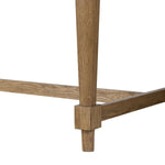 Featuring Blinn Worn Oak Veneer Extension Dining Table by Four Hands at Amethyst Home. Bring a traditional look to the dining room for parties large or small. A turned, tapered base of solid oak support a rectangular tabletop of oak veneer, with a warm, worn finish. On both ends, breadboard extensions provide the option to expand to fit up to 12 guests. Shi. Amethyst Home provides interior design, new home construction design consulting, vintage area rugs, and lighting in the Nashville metro area.