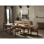 Featuring Blinn Worn Oak Veneer Extension Dining Table by Four Hands at Amethyst Home. Bring a traditional look to the dining room for parties large or small. A turned, tapered base of solid oak support a rectangular tabletop of oak veneer, with a warm, worn finish. On both ends, breadboard extensions provide the option to expand to fit up to 12 guests. Sh. Amethyst Home provides interior design, new home construction design consulting, vintage area rugs, and lighting in the Scottsdale metro area.